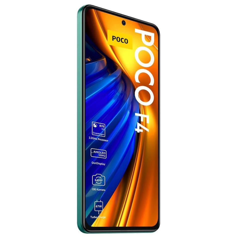 Xiaomi Poco F4 5G 6/128GB DS Green "XM-POCOF46/128GBGR" — miniatură
