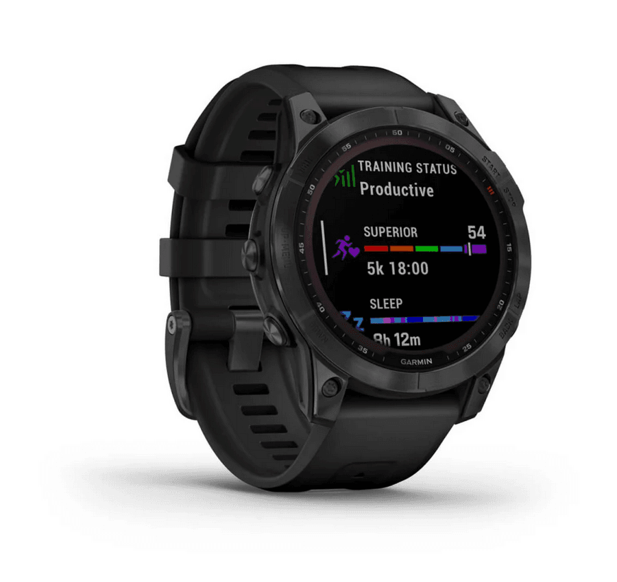 fenix 7 Solar, Slate Gray w/Black Band "010-02540-11" — miniatură