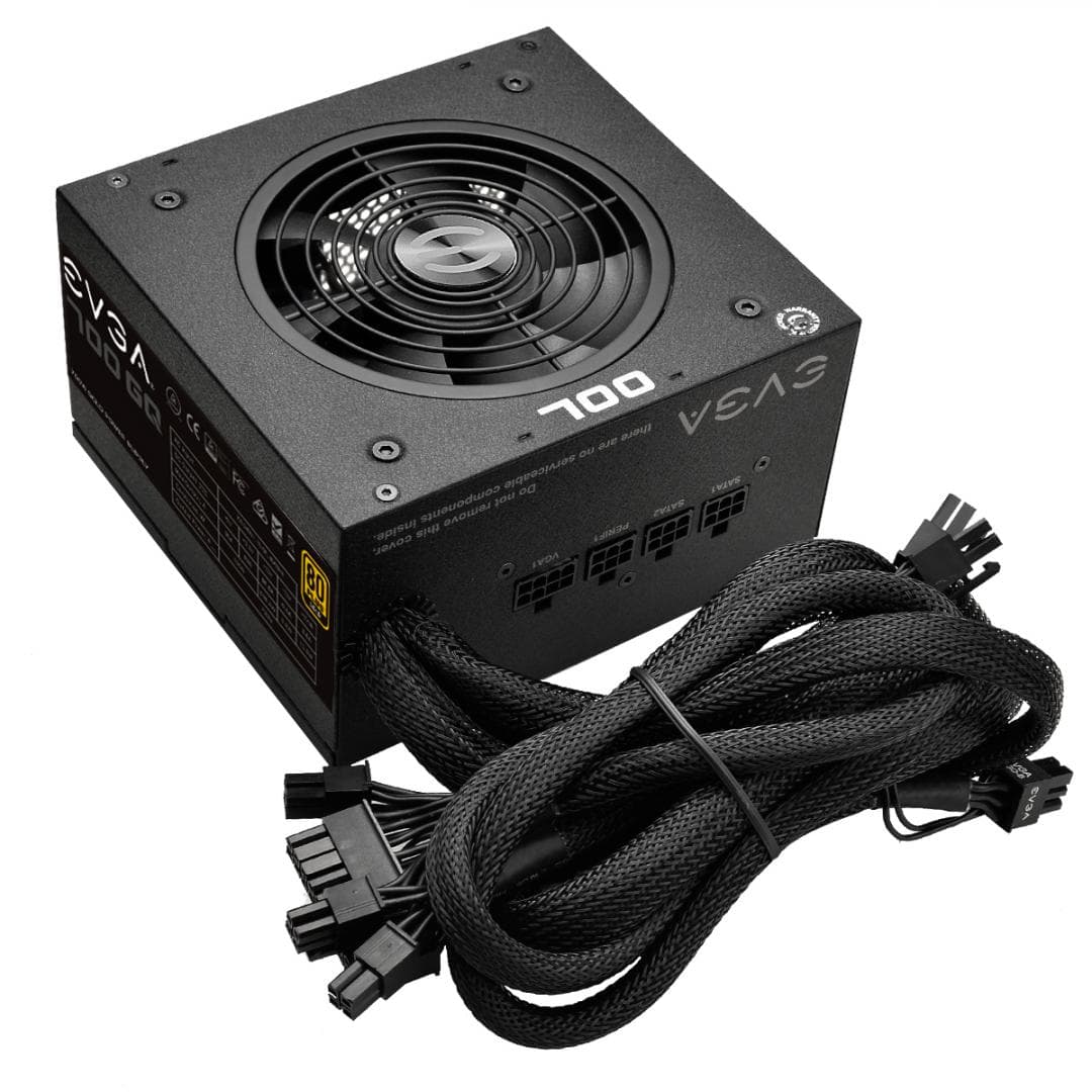 EVGA PSU 700W 80GOLD "110-GQ-0700-V4" — miniatură
