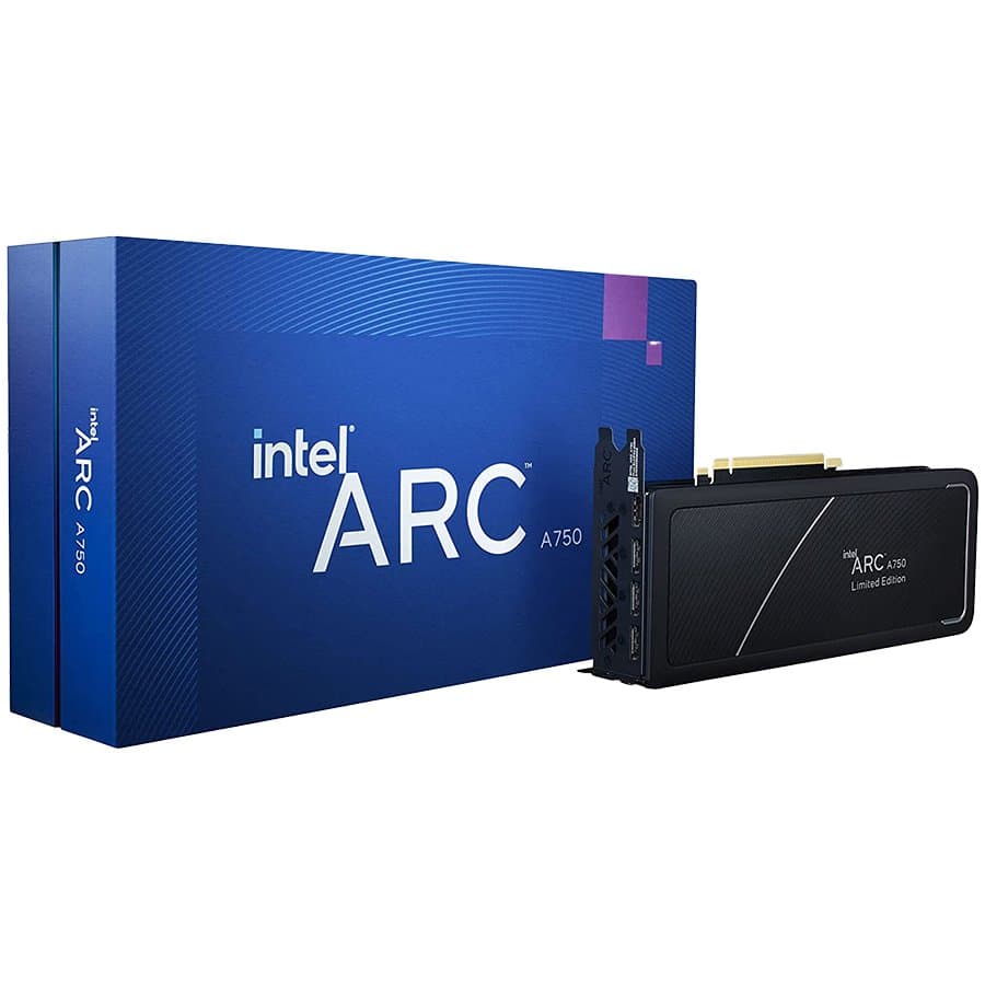 Intel Arc A750 Limited Edition Graphics (8GB), 1xHDMI, 3xDP, box "21P02J00BA"