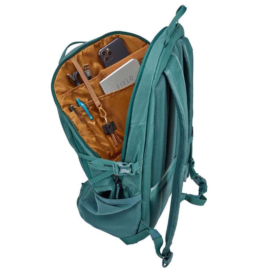 RUCSAC THULE Enroute, 21 l, pt. notebook de max. 15.6 inch, 1 compartiment, buzunar lateral x 2, waterproof, nylon, verde, "TEBP4116MALLARDGREEN" / 3204839 — miniatură