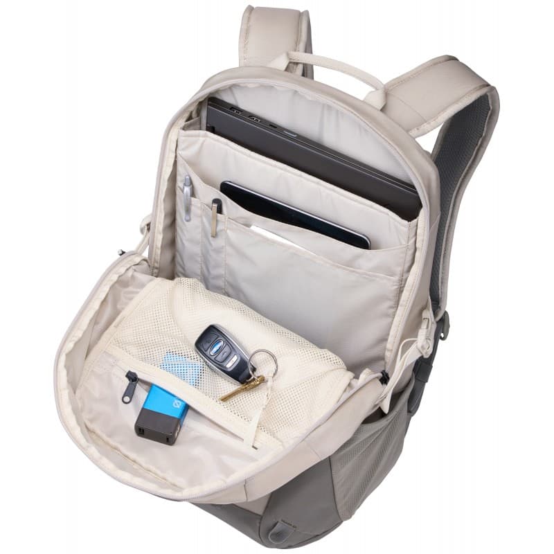 RUCSAC THULE Enroute, 21 l, pt. notebook de max. 15.6 inch, 1 compartiment, buzunar lateral x 2, waterproof, nylon, gri, "TEBP4116 PELICAN/VETIVER" / 3204840 — miniatură