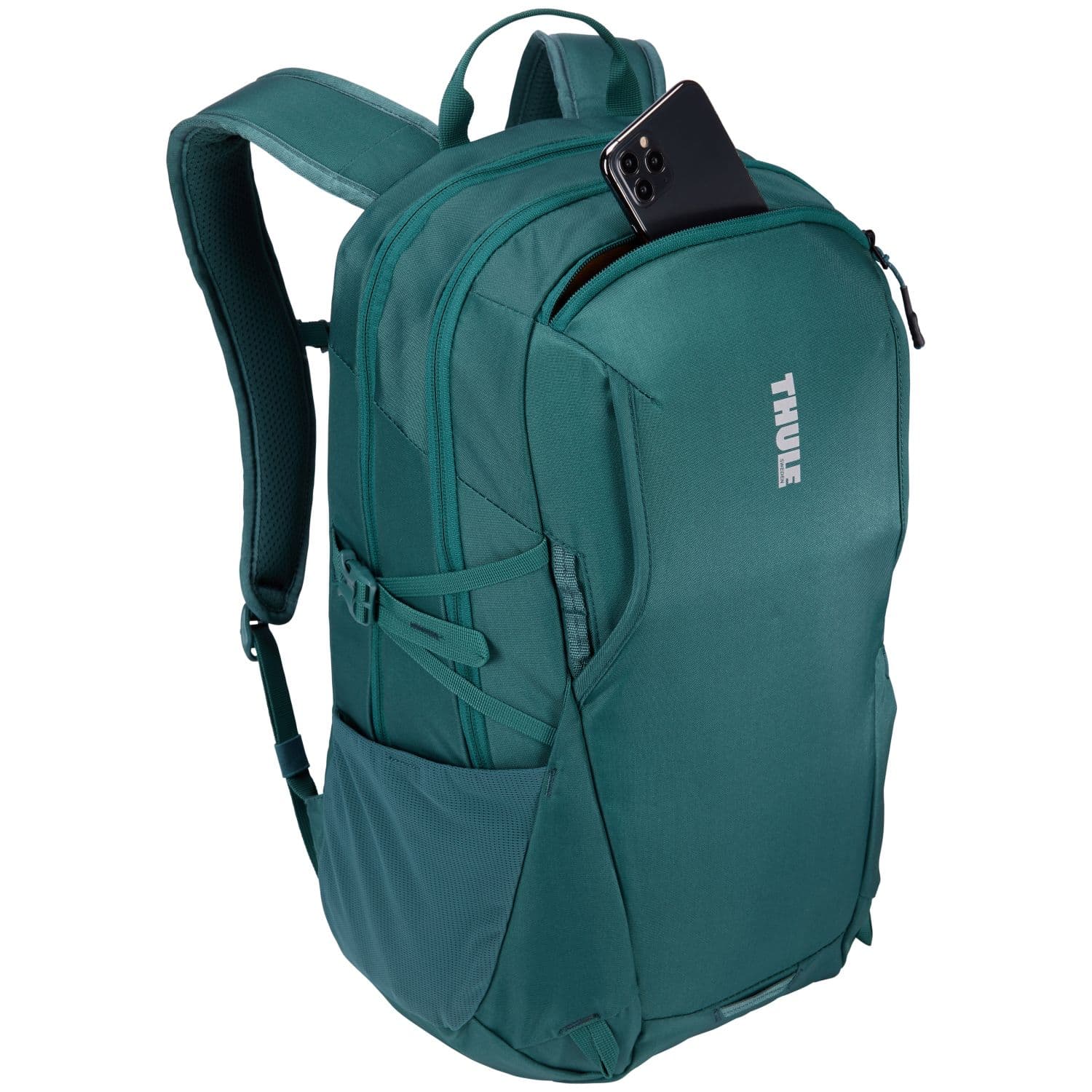 RUCSAC THULE Enroute, 23 l, pt. notebook de max. 15.6 inch, 1 compartiment, buzunar lateral x 2, waterproof, nylon, verde , "TEBP4216 MALLARD GREEN" / 3204842 — miniatură