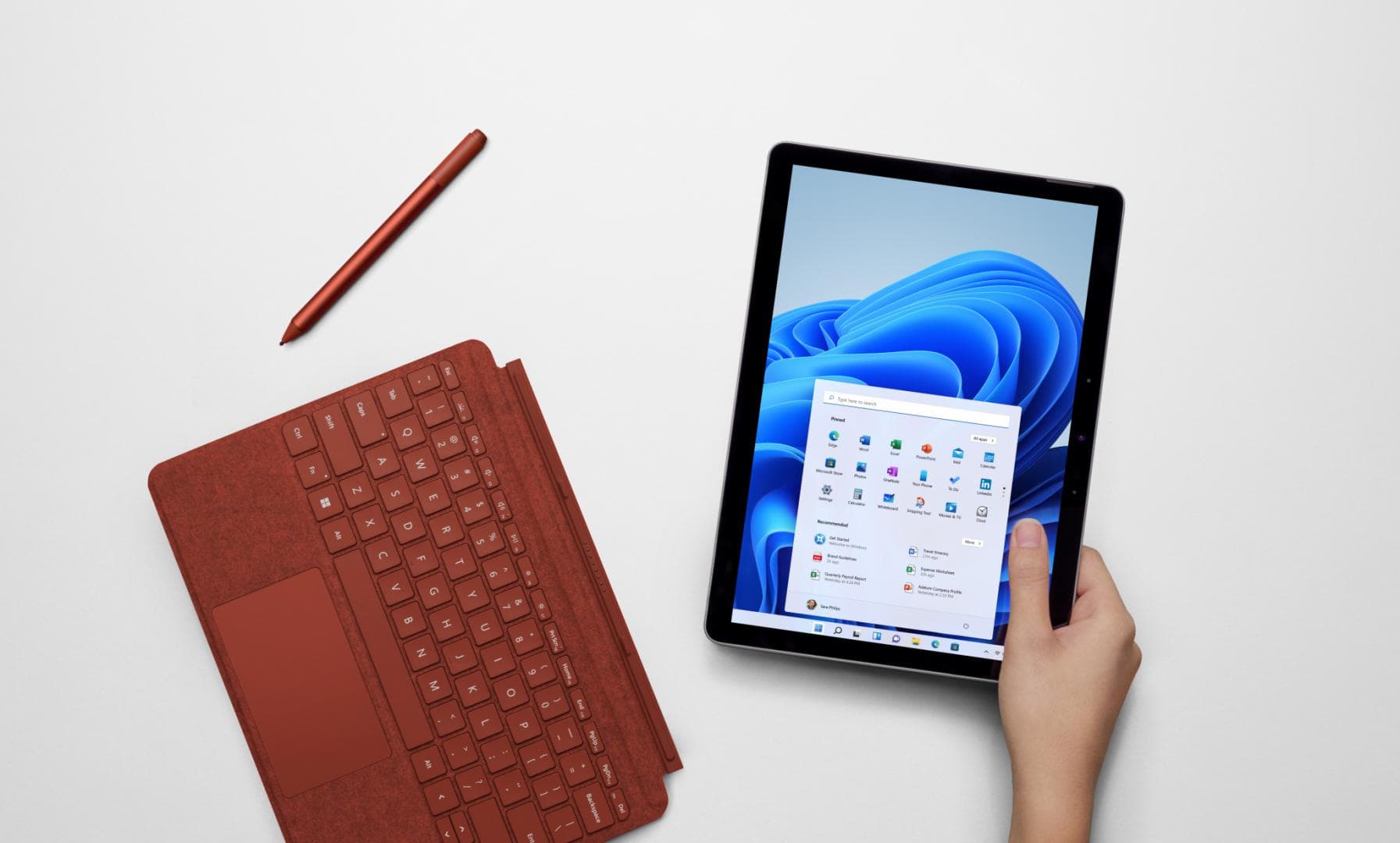 MS Surface Go 3 10.5" 8/128GB W11P SR "8VD-00003" — miniatură