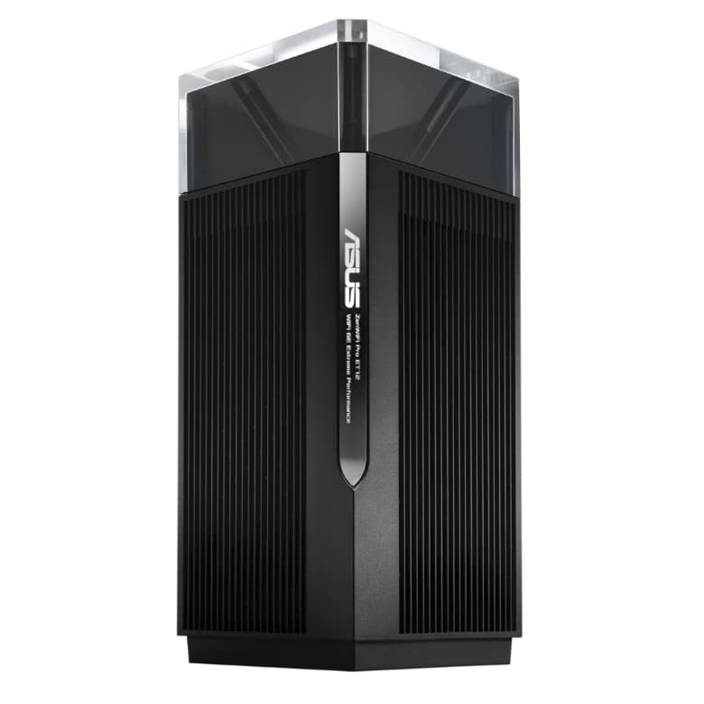 ASUS ZenWiFi Pro ET12 2 pack Wireless-AXE11000 Tri Band 2.5Gigabit Router 802.11 a/b/g/n/ac/ax/wifi6E "90IG05Z0-MO3A20" — miniatură