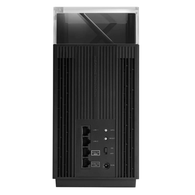 ASUS ZenWiFi Pro ET12 2 pack Wireless-AXE11000 Tri Band 2.5Gigabit Router 802.11 a/b/g/n/ac/ax/wifi6E "90IG05Z0-MO3A20" — miniatură