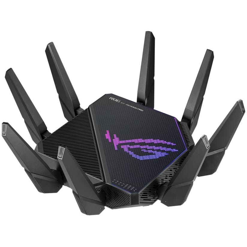 ASUS ROG Rapture GT-AX11000 Pro Wifi 6 802.11ax Tri-band Gigabit Gaming Router "90IG0720-MU2A00"