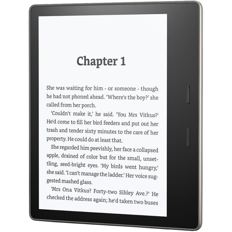 Amazon Kindle Oasis 32GB Graphite "A2KOASIS32GBGR" — miniatură