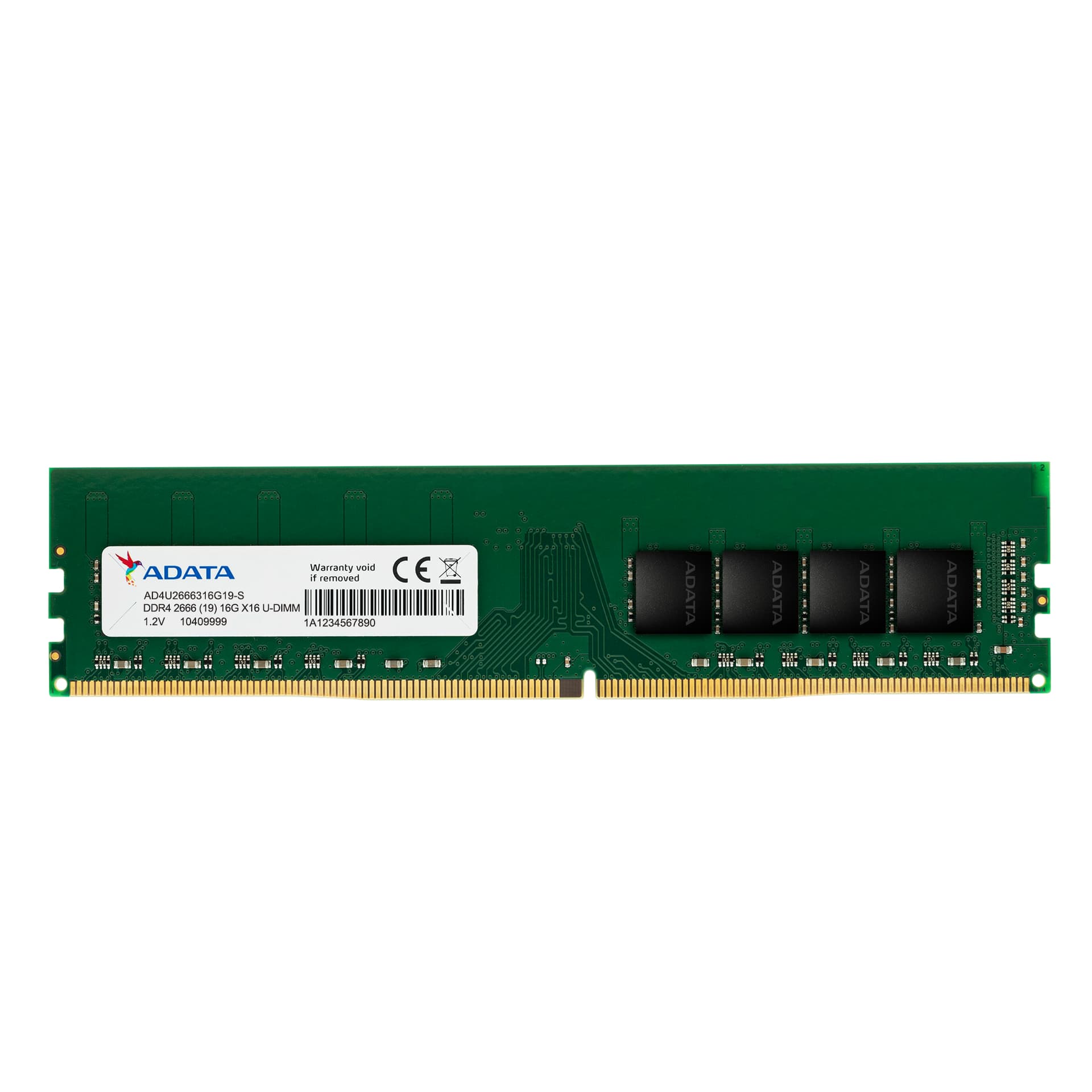 ADATA DDR4 16GB 2666 AD4U2666316G19-S "AD4U2666316G19-S"