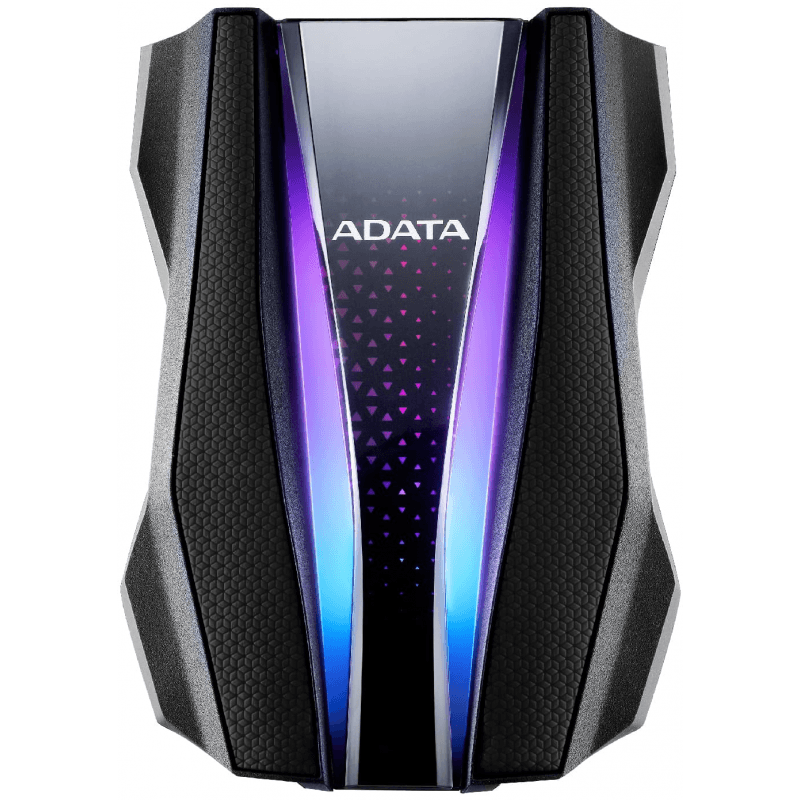 HDD Extern ADATA Durable HD770G 2TB, RGB, 2.5"USB 3.2 Gen 1, Rosu "AHD770G-2TU32G1-CRD"