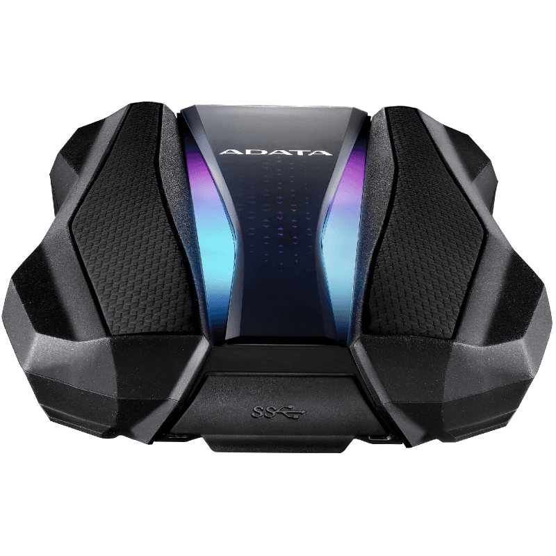 HDD Extern ADATA Durable HD770G 2TB, RGB, 2.5"USB 3.2 Gen 1, Rosu "AHD770G-2TU32G1-CRD" — miniatură