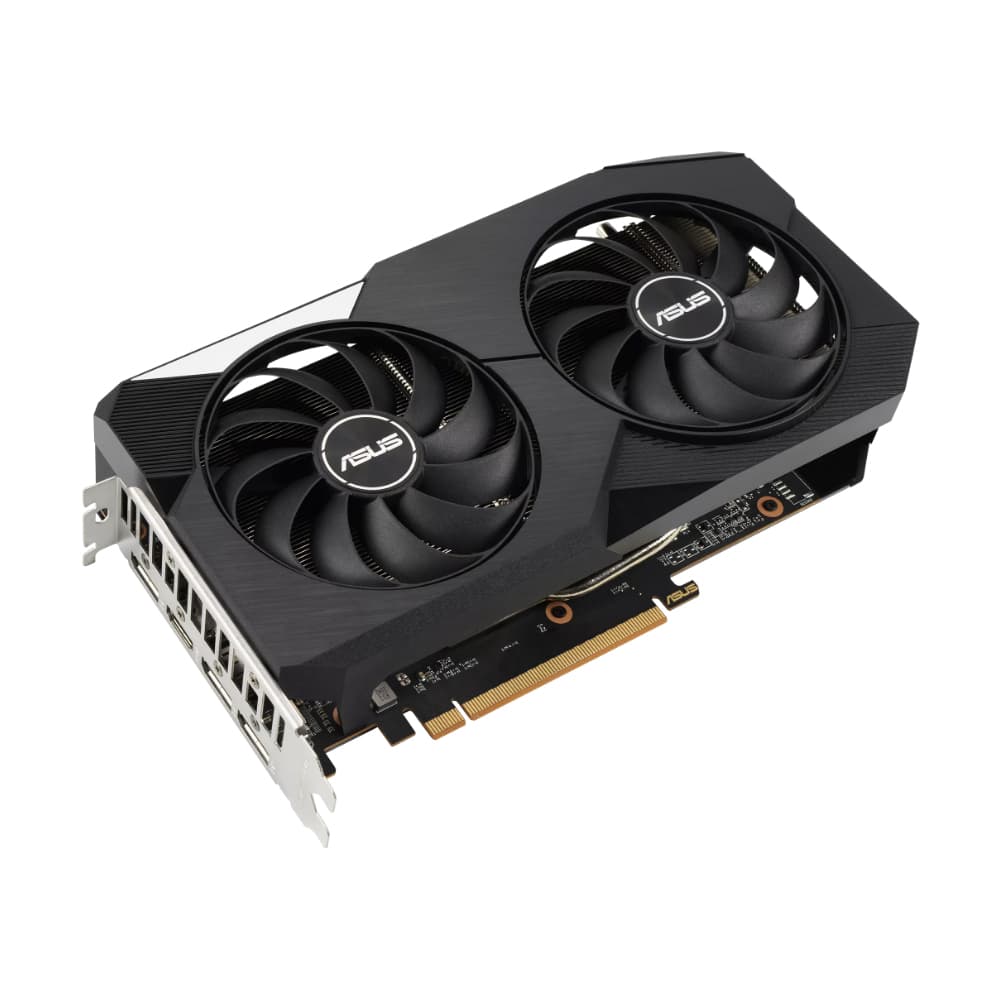 VGA ASUS DUAL RADEON RX6600 8GB "DUAL-RX6600-8G2" — miniatură
