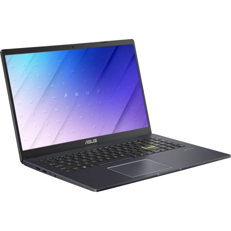Asus|E510MA-BR1288|NOTEBOOK|15.6 inch|HD 1366 x 768|Intel Celeron|N4020|1.1 GHz|Mem 8 GB|SSD 256 GB|Wireless|BT|Li-ion|3 Celule|1xHDMI|VGA cam| 1.57 kg|Black "E510MA-BR1288" ( — miniatură