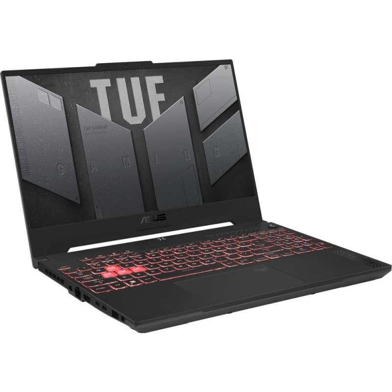 NB Asus 15.6 inch FHD 1920 x 1080 AMD Ryzen 7 7735HS 4.7 GHz | 8 GB SSD 512 GB RTX 4050 Video 6 GB Wireless BT | 1xHDMI LAN | 2.2 kg Mecha Gray "FA507NU-LP030" ( — miniatură