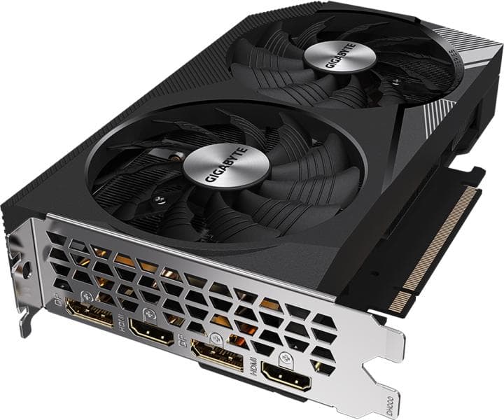 GIGABYTE GeForce RTX 3060 Ti WINDFORCE OC 8GB GDDR6 2xHDMI 2xDP "GV-N306TWF2OC-8GD" PLACI VIDEO Gigabyte — miniatură