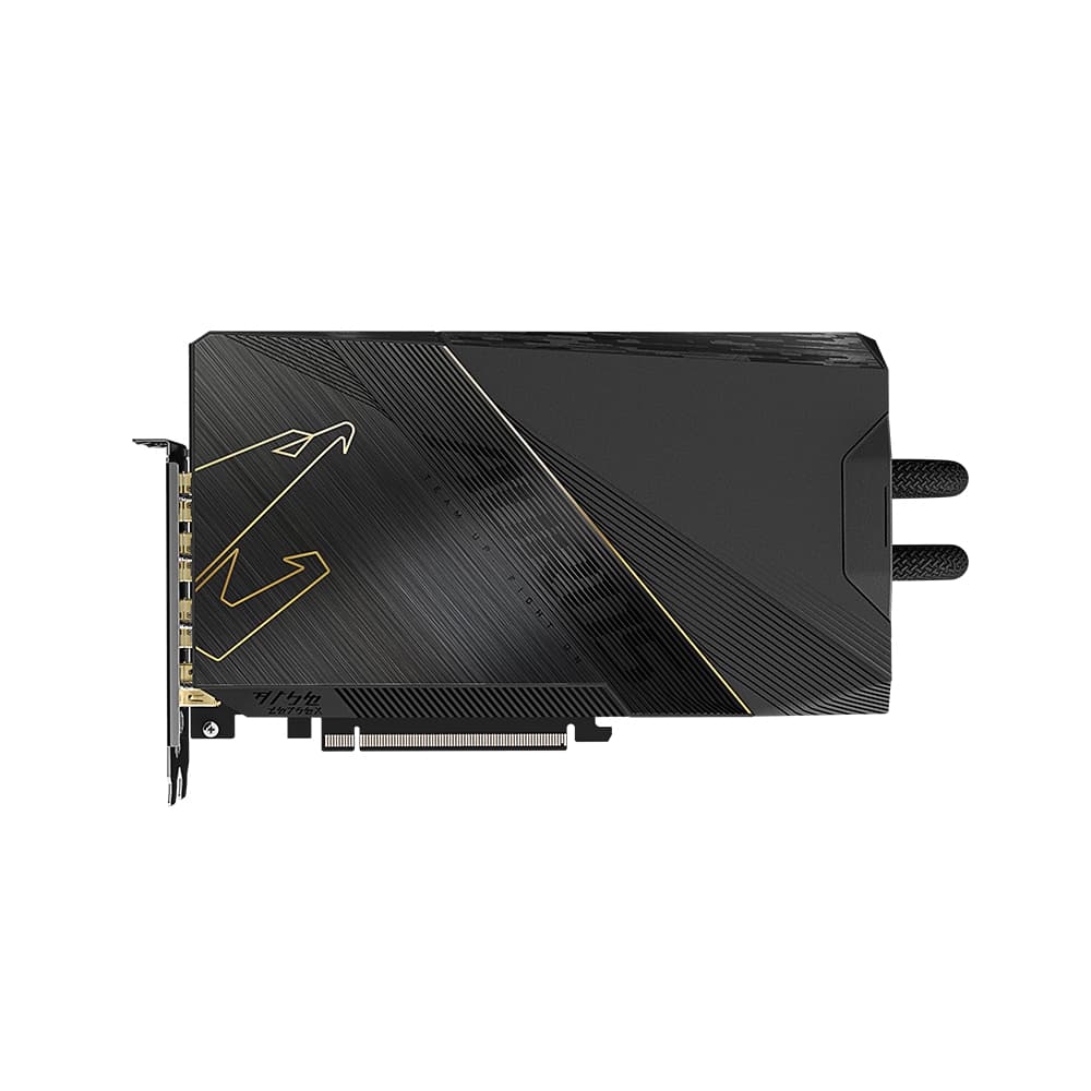 GIGABYTE AORUS RTX4090 XTREME WATERFORCE 24GB GDDR6x 3xDP 1xHDMI "GV-N4090AORUSX W-24GD" — miniatură