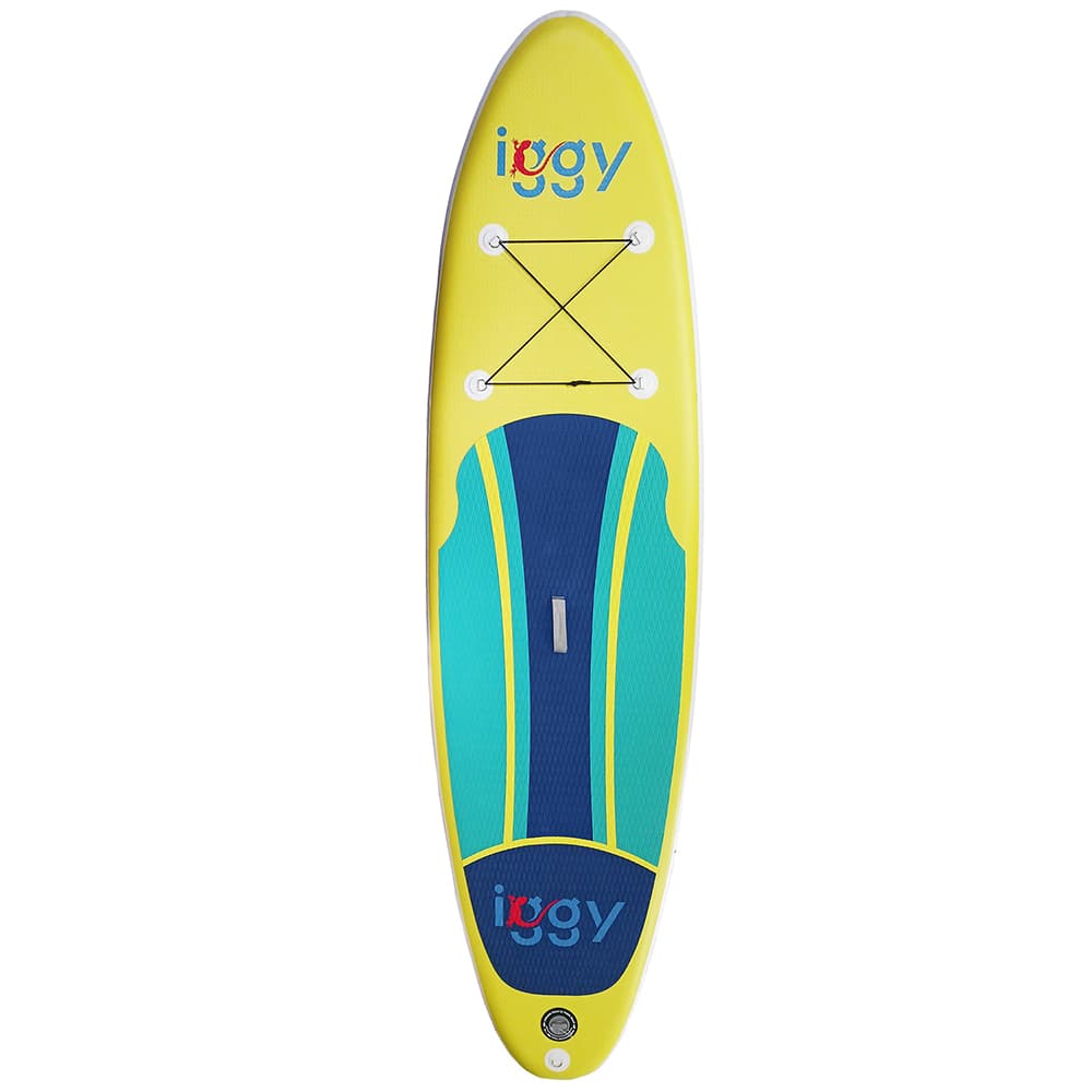 PADDLE BOARD iggy,stand up,gonflabila,305x81x15cm,single layer,suprafata anti-alunecare,acc:1 rucsac,1 aripioara mare,2 aripioare mici,1 kit reparatii,1 cordon siguranta,1 vasla,1 pompa "IGPB-305-01" — miniatură