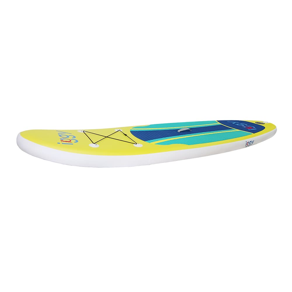 PADDLE BOARD iggy,stand up,gonflabila,305x81x15cm,single layer,suprafata anti-alunecare,acc:1 rucsac,1 aripioara mare,2 aripioare mici,1 kit reparatii,1 cordon siguranta,1 vasla,1 pompa "IGPB-305-01" — miniatură