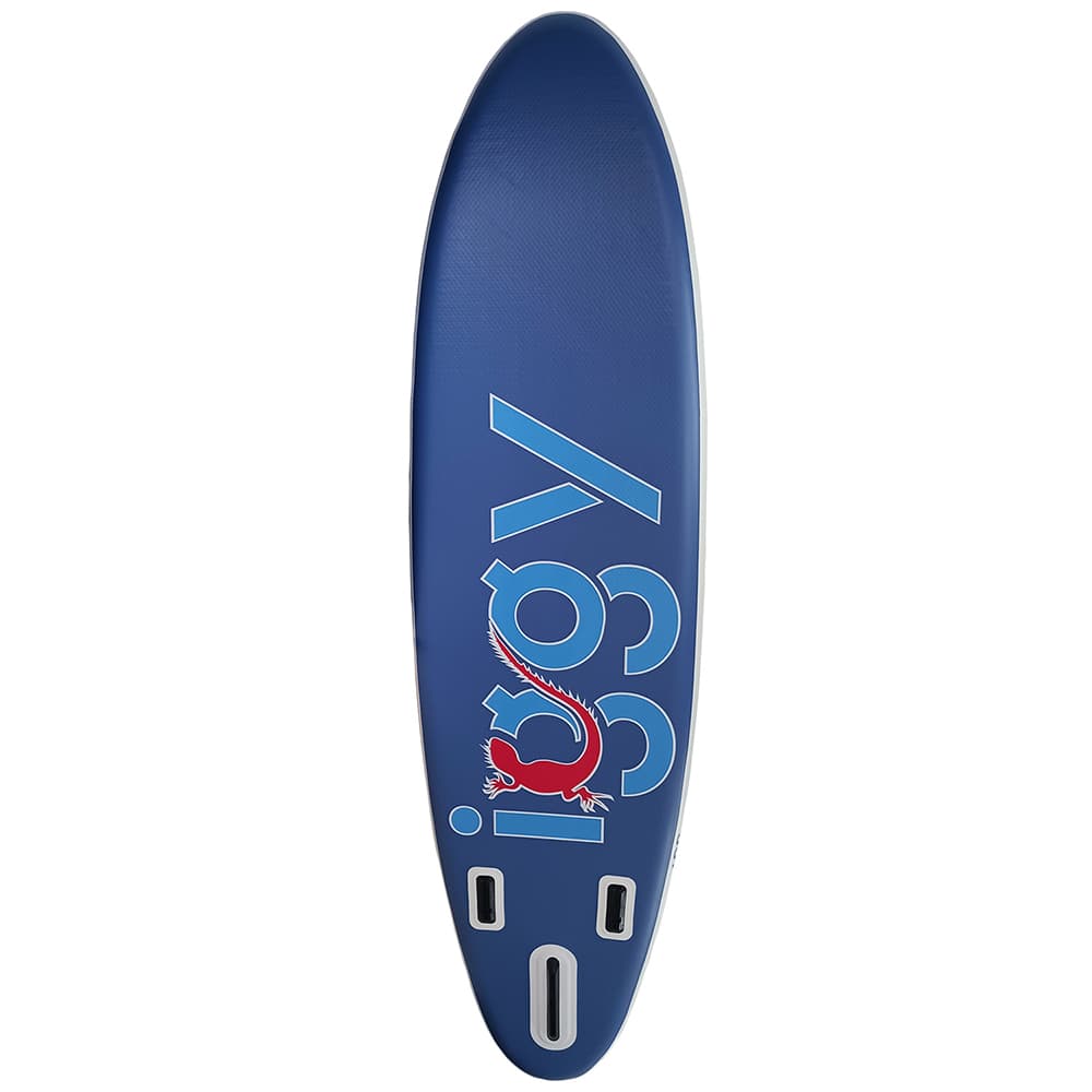 PADDLE BOARD iggy,stand up,gonflabila,305x81x15cm,single layer,suprafata anti-alunecare,acc:1 rucsac,1 aripioara mare,2 aripioare mici,1 kit reparatii,1 cordon siguranta,1 vasla,1 pompa "IGPB-305-01" — miniatură