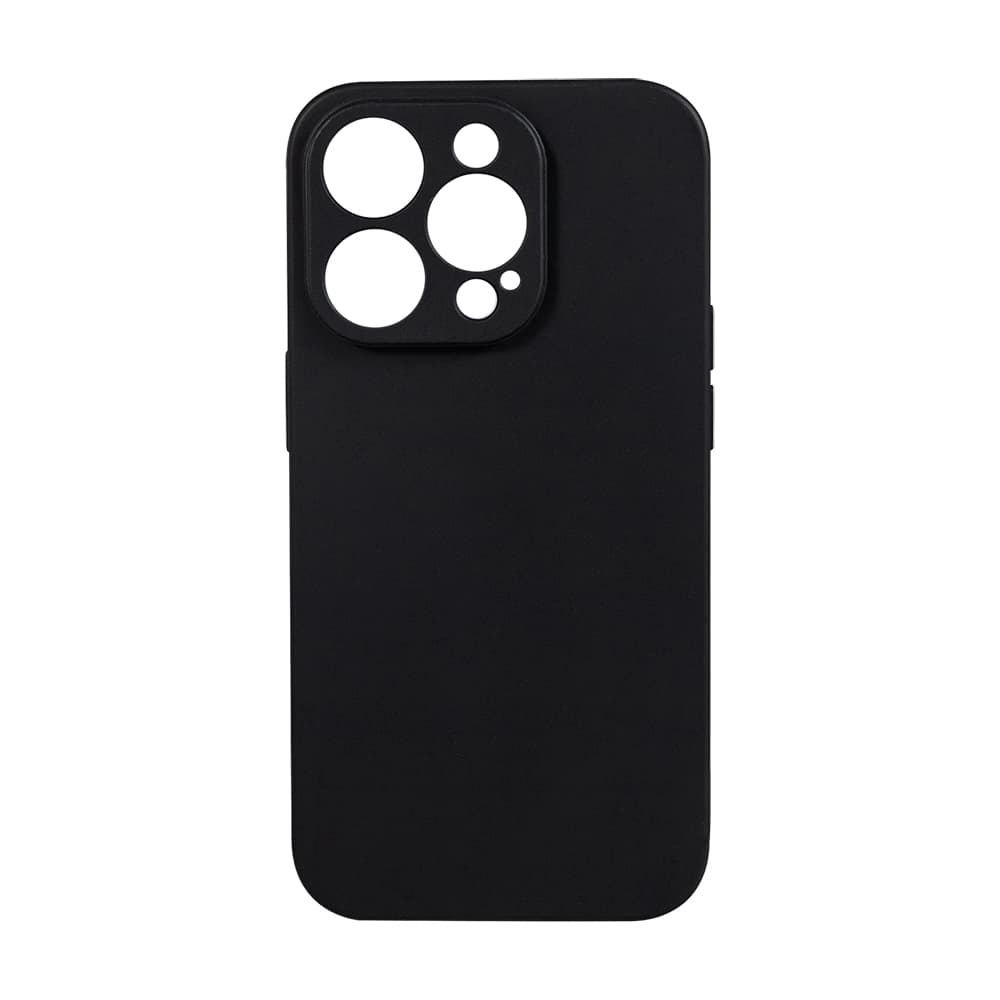 Husa Iphone 14 Pro Spacer, grosime 1.5mm, material flexibil TPU, negru "SPPC-AP-IP14P-TPU" — miniatură