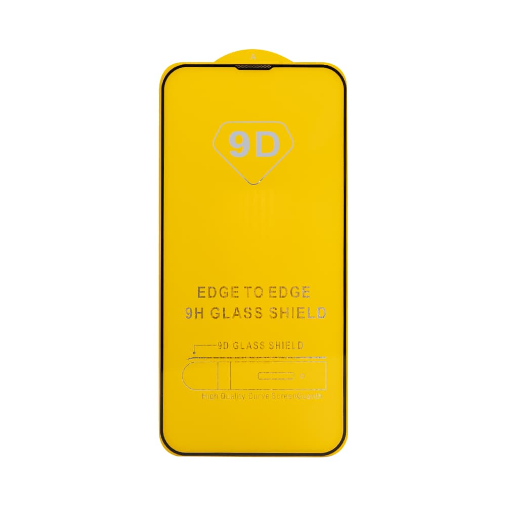 FOLIE STICLA Spacer pentru Iphone 14, grosime 0.3mm, acoperire totala ecran, strat special anti-ulei si anti-amprenta, Tempered Glass, sticla 9D, duritate 9H "SPPG-AP-IP14-TG" — miniatură