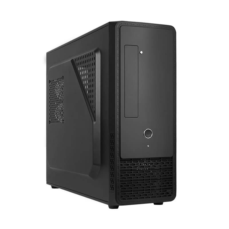 CARCASE Chieftec, "Uni" middle tower Black, 2xUSB3.2 Gen1, "UC-03B-OP"