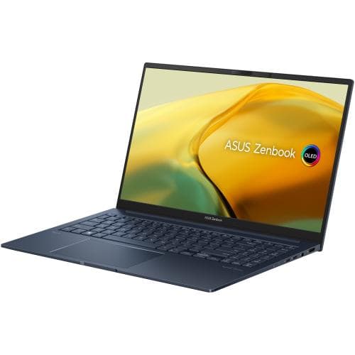 NB Asus 15.6 inch 2.8K 2880 x 1620 OLED AMD Ryzen 7 7735U 4.8 GHz | 16 GB SSD 1 TB Wireless BT Tastatura iluminata | 1xHDMI 1.4 kg WIN 11 Pro Ponder Blue "UM3504DA-MA176X" ( — miniatură