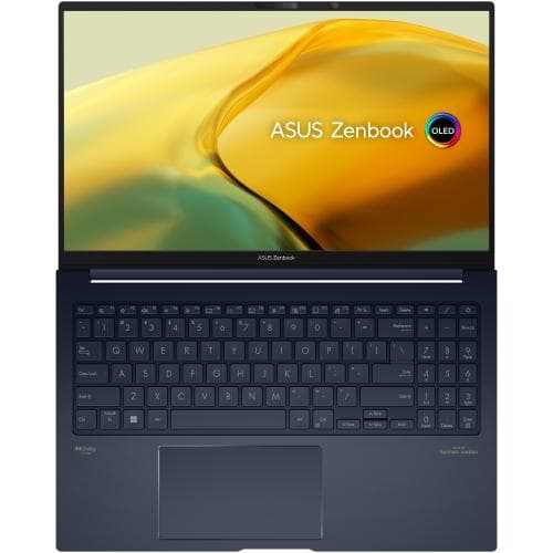 NB Asus 15.6 inch 2.8K 2880 x 1620 OLED AMD Ryzen 7 7735U 4.8 GHz | 16 GB SSD 1 TB Wireless BT Tastatura iluminata | 1xHDMI 1.4 kg WIN 11 Pro Ponder Blue "UM3504DA-MA176X" ( — miniatură