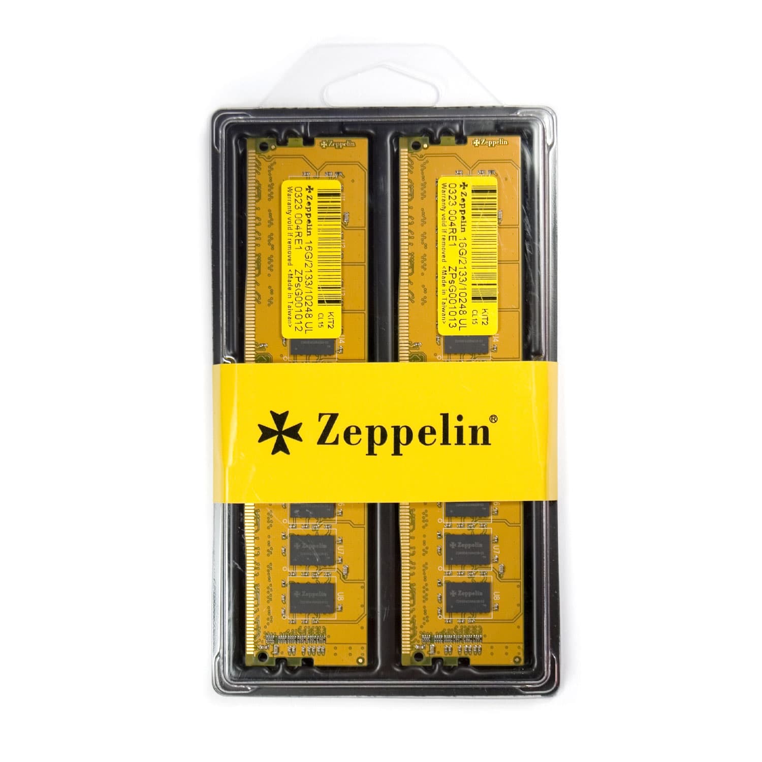MEMORIE DDR Zeppelin DDR4 32GB frecventa 2133 Mhz, (kit 2x 16GB) dual channel kit retail "ZE-DDR4-32G2133-KIT"