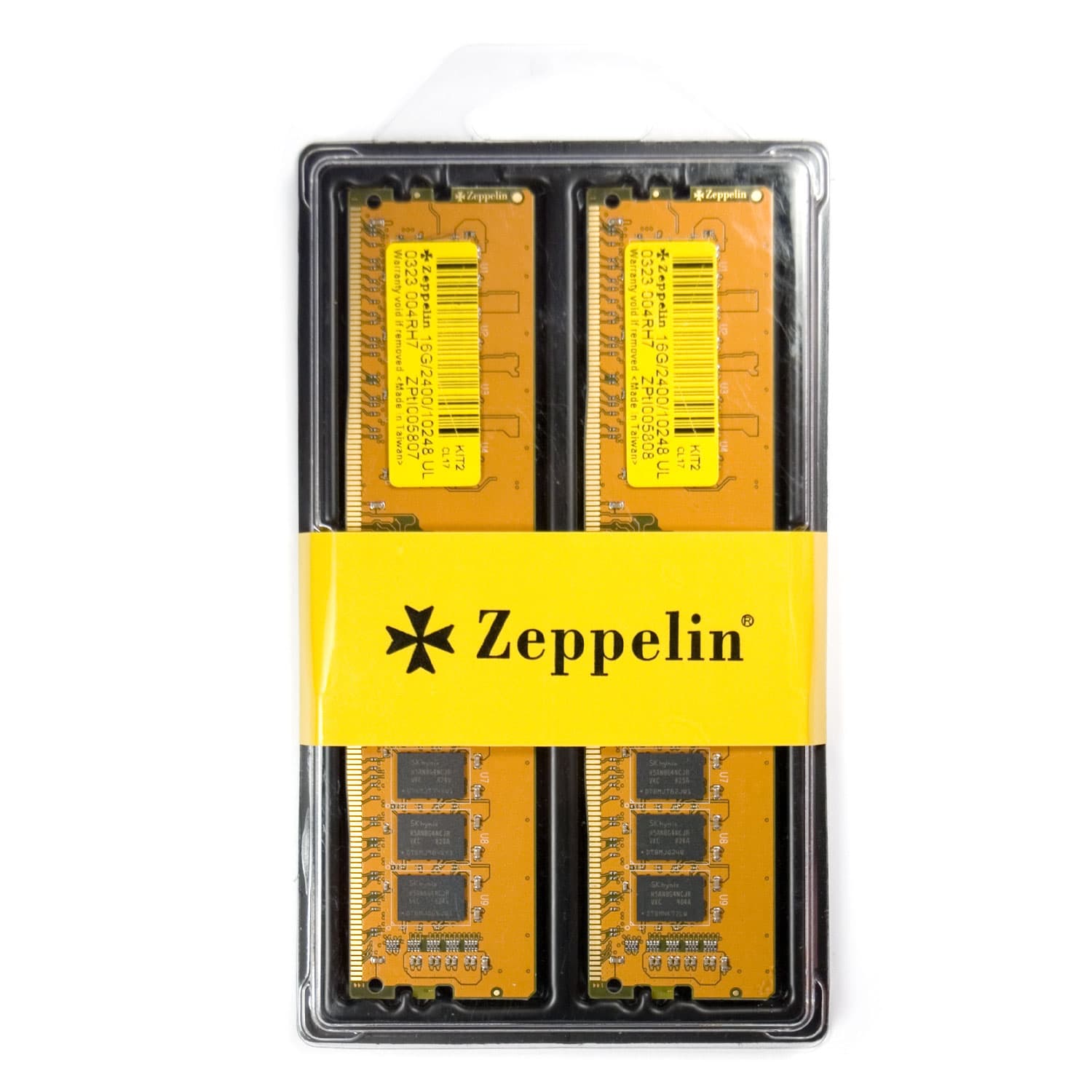 MEMORIE DDR Zeppelin DDR4 32GB frecventa 2400 Mhz, (kit 2x 16GB) dual channel kit retail "ZE-DDR4-32G2400-KIT"