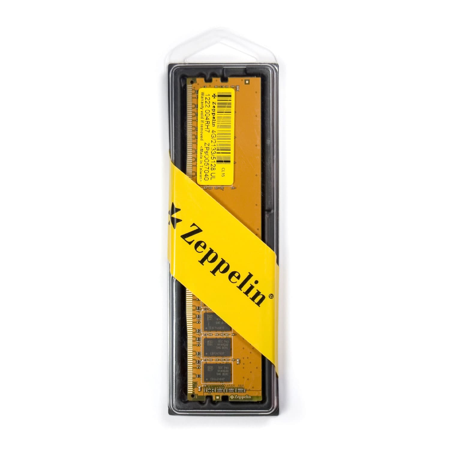 Memorie DDR Zeppelin DDR4 4GB frecventa 2133 MHz, 1 modul, latenta CL17, "ZE-DDR4-4G2133-R"