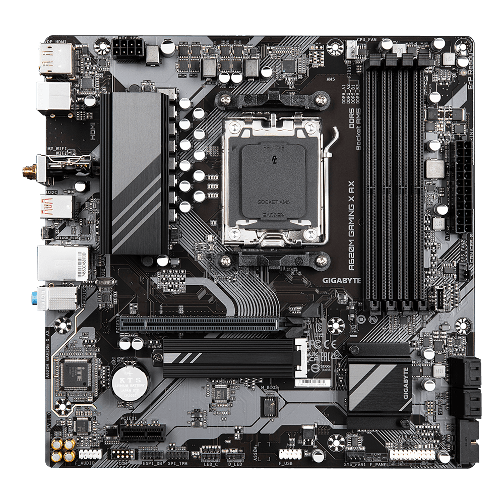 MB GIGABYTE A620M GAMING X AX AM5 DDR5 "A620M GAMING X AX" — miniatură