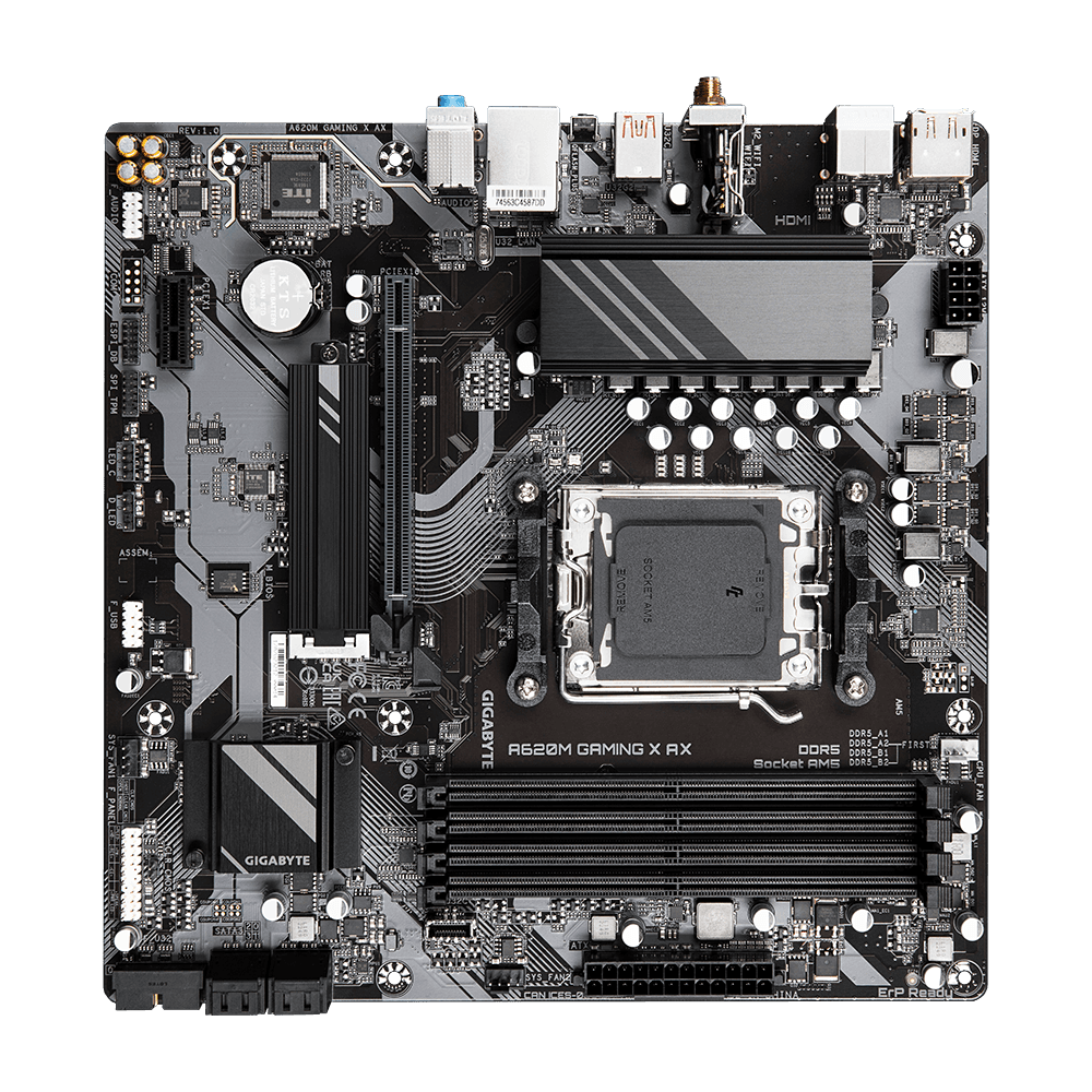 MB GIGABYTE A620M GAMING X AX AM5 DDR5 "A620M GAMING X AX" — miniatură