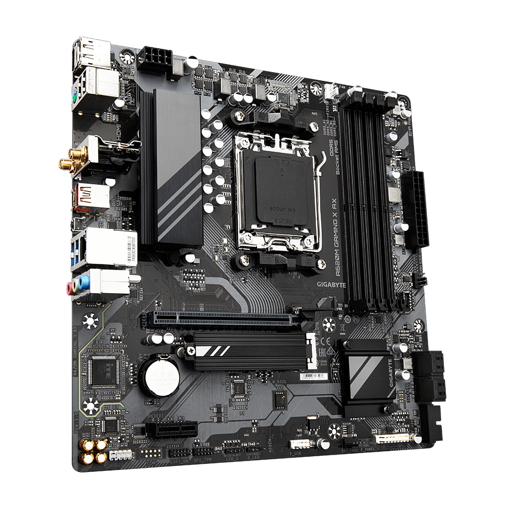 MB GIGABYTE A620M GAMING X AX AM5 DDR5 "A620M GAMING X AX" — miniatură