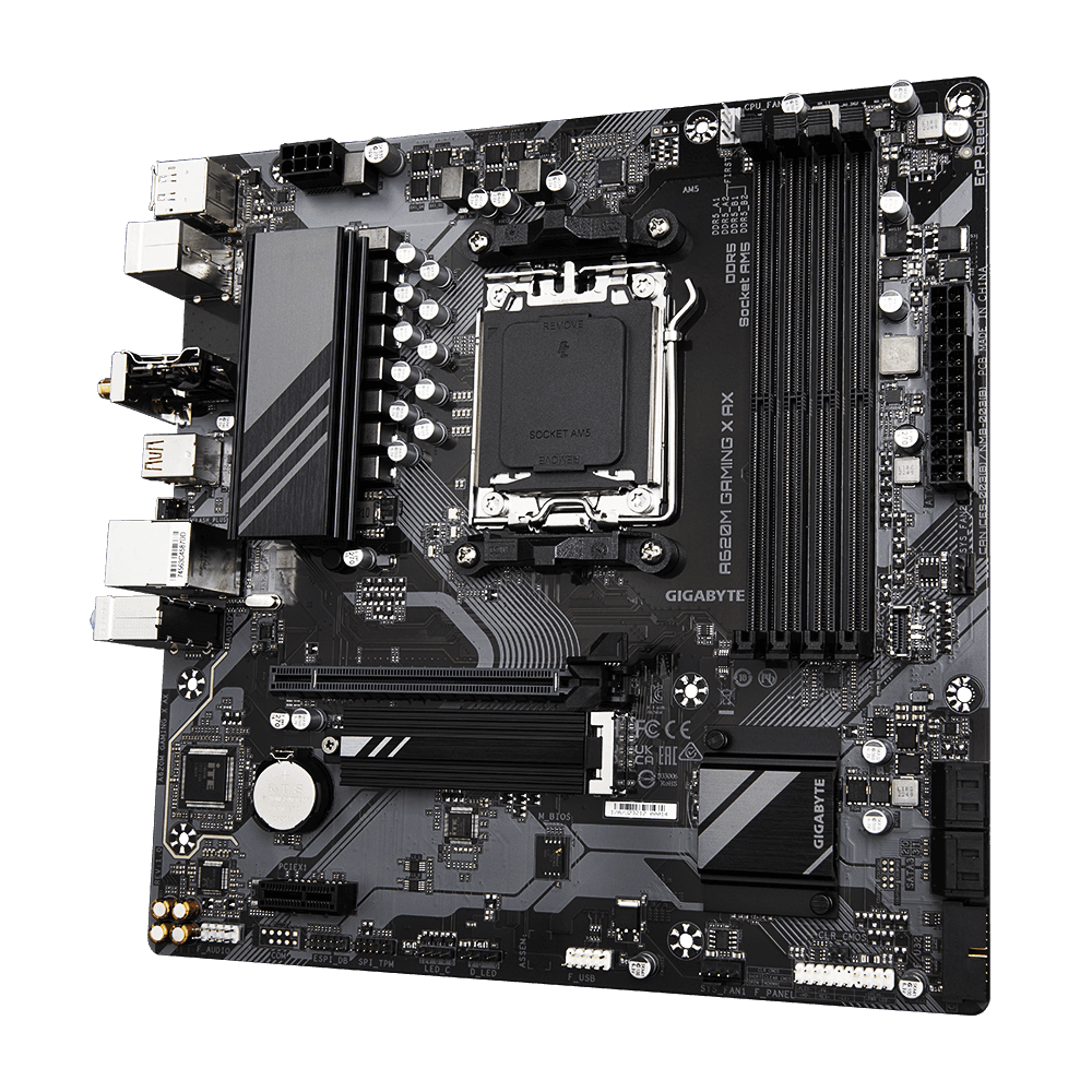 MB GIGABYTE A620M GAMING X AX AM5 DDR5 "A620M GAMING X AX" — miniatură