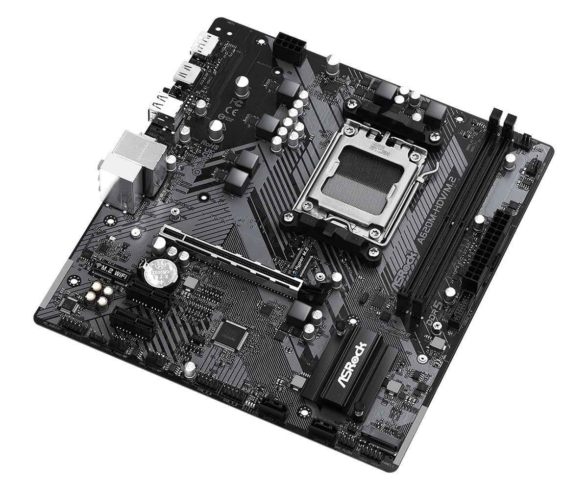 MB ASROCK A620M-HDV/M.2 AM5 DDR5 "A620M-HDV/M.2" — miniatură