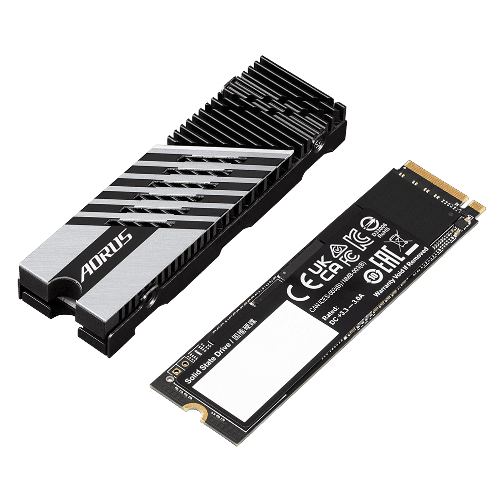 GIGABYTE AORUS Gen4 7300 SSD 1TB "AG4731TB" — miniatură