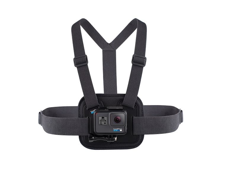 Montura GoPro Chesty, fixare pieptDimensiuni: 23x139x120mm, Greutate: 140g "AGCHM-001"