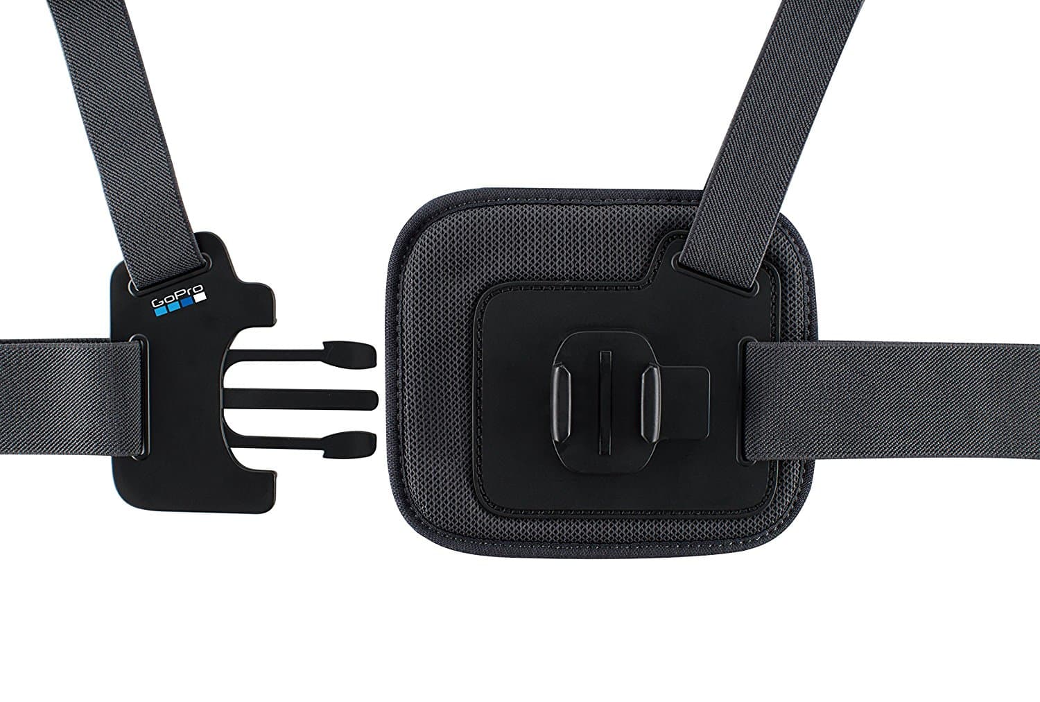Montura GoPro Chesty, fixare pieptDimensiuni: 23x139x120mm, Greutate: 140g "AGCHM-001" — miniatură
