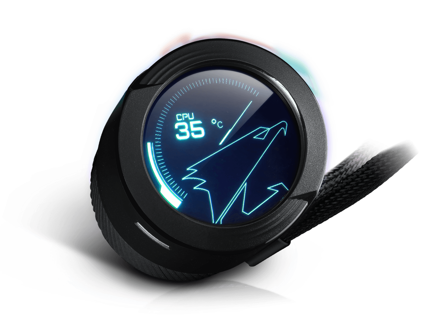 Cooler Gigabyte "AORUS WATERFORCE X 240", skt universal, racire cu lichid, ventilator 120 mm x 2, 2150 rpm, iluminat RGB, "AORUS WATERFORCE X 240" — miniatură