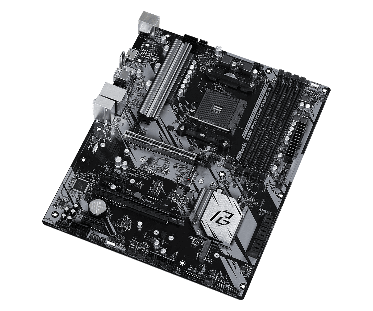 MB ASROCK BB550 PHANTOM GAMING 4 AM4 "B550 PHANTOM GAM4" — miniatură