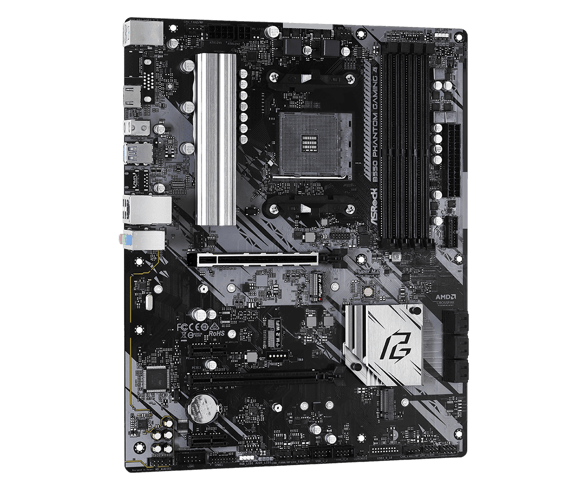 MB ASROCK BB550 PHANTOM GAMING 4 AM4 "B550 PHANTOM GAM4" — miniatură