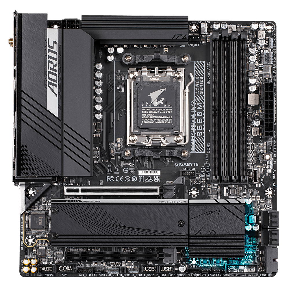 Placa de baza GIGABYTE B650M AORUS ELITE AX "B650M AORUS ELITE AX"