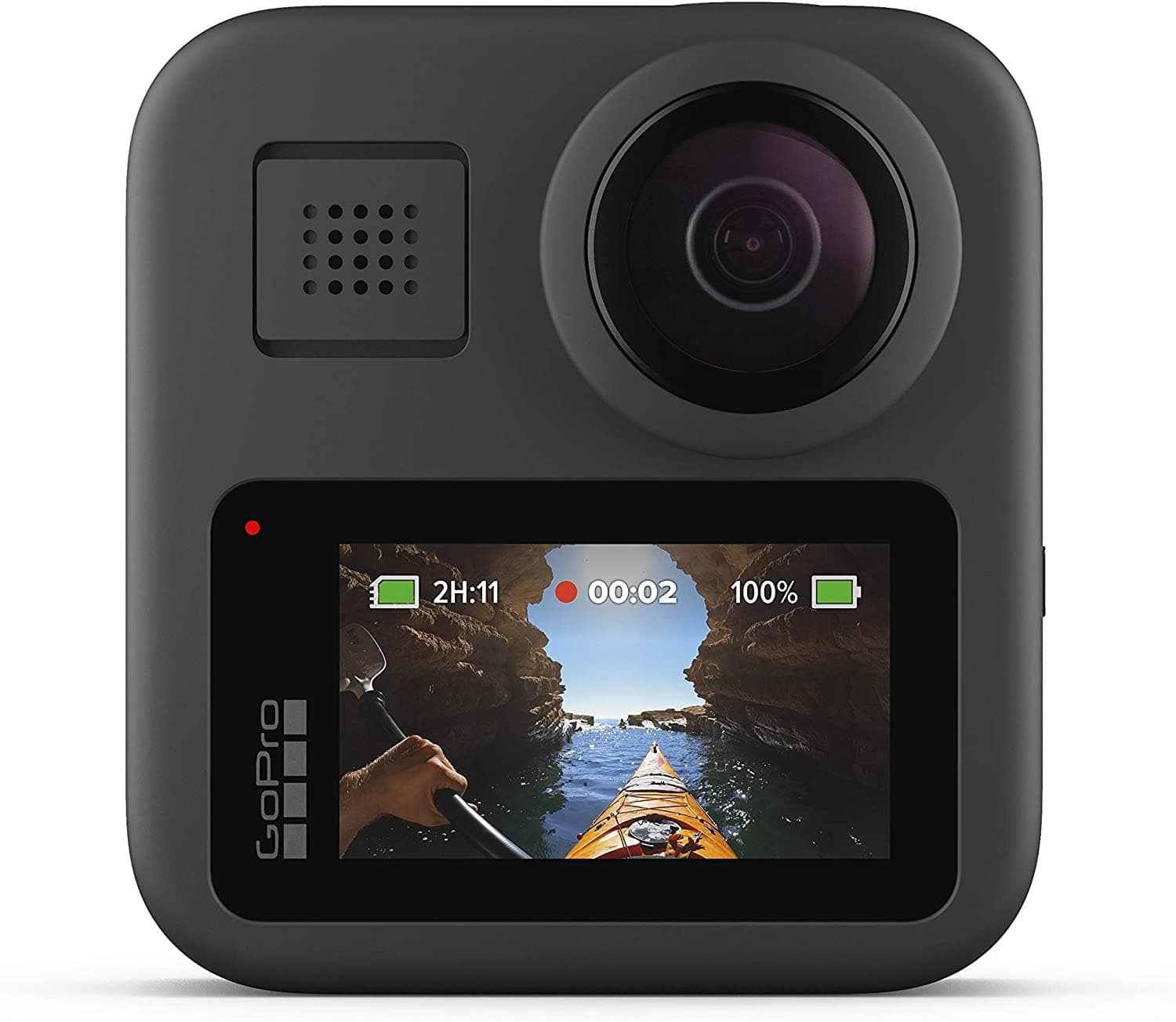 Camera de actiune GoPro MAX 360, 6K, Max TimeWarpPowerPano, 6 microfoane, Waterproof 5m, Wi-Fi "CHDHZ-202-RX" — miniatură