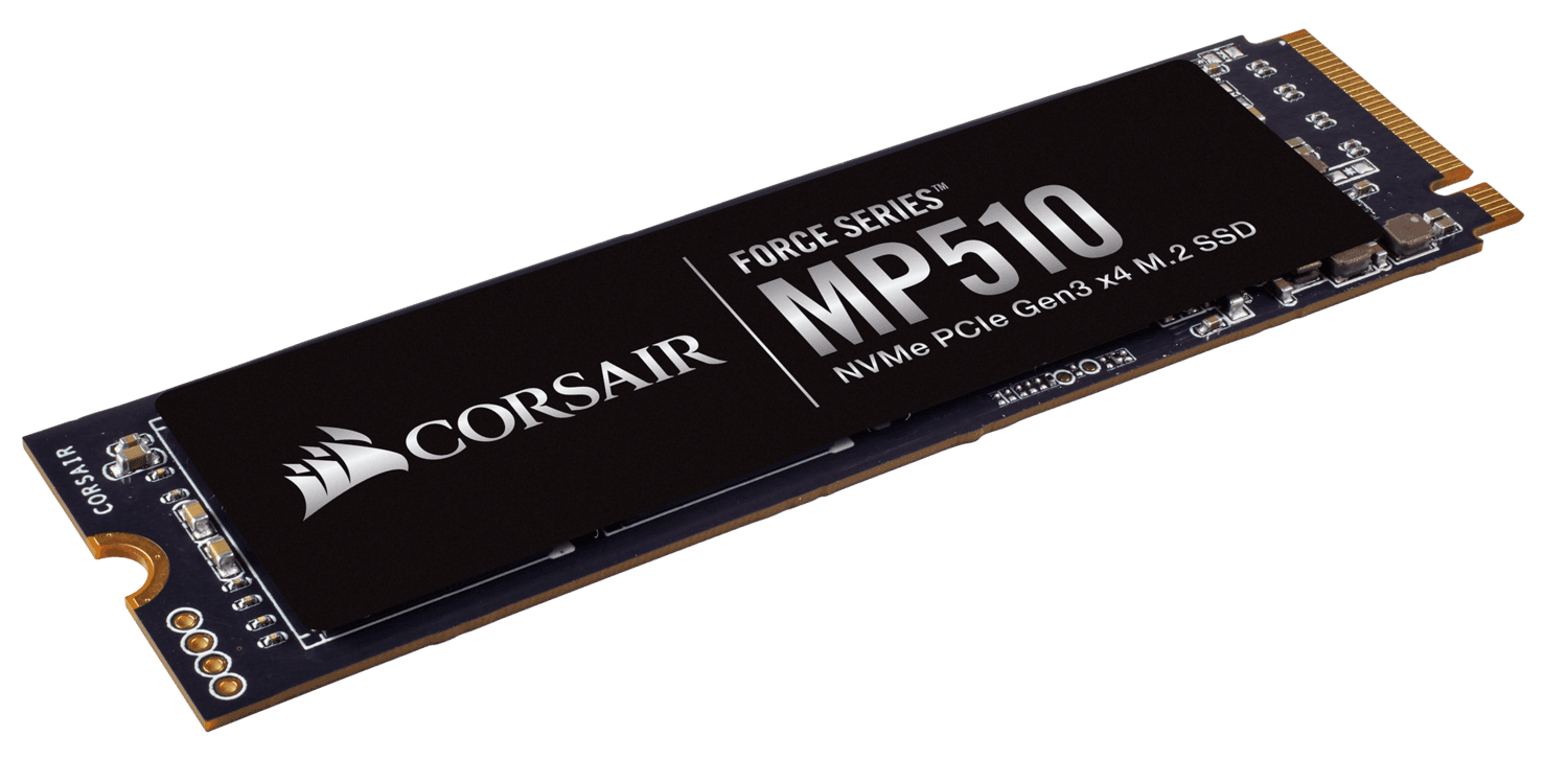 Corsair SSD Force Series MP510 1960GB NVME M2 2280 "CSSD-F1920GBMP510" — miniatură