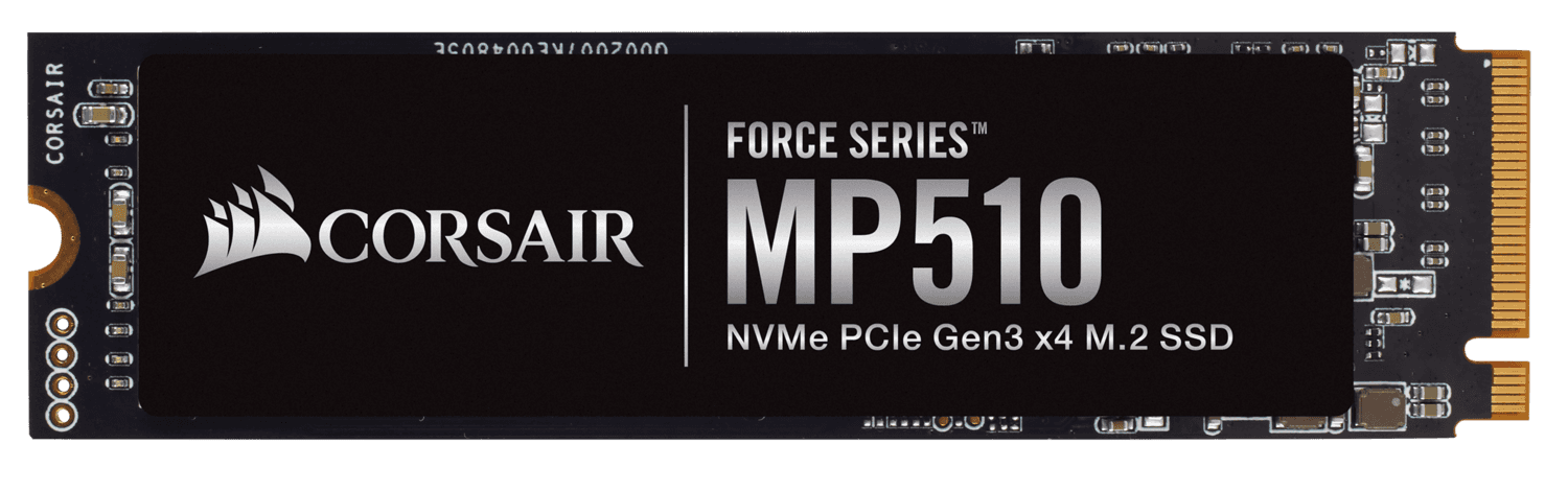 Corsair SSD Force Series MP510 1960GB NVME M2 2280 "CSSD-F1920GBMP510" — miniatură