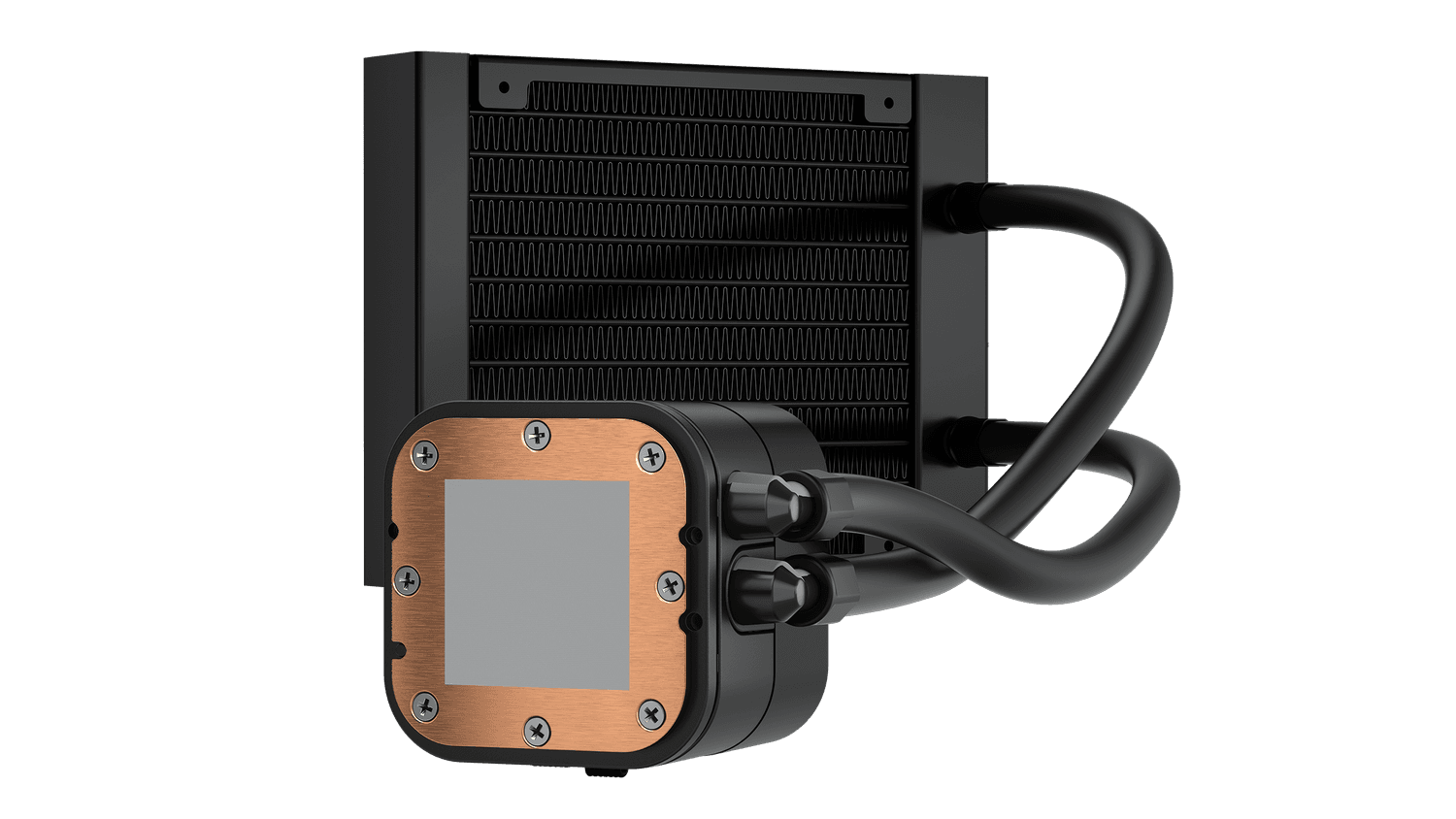 Cooler Corsair "iCUE H60x RGB ELITE&nbsp;", skt universal, racire cu lichid, ventilator 120 mm, 1500 rpm, iluminat RGB, "CW-9060064-WW2" — miniatură