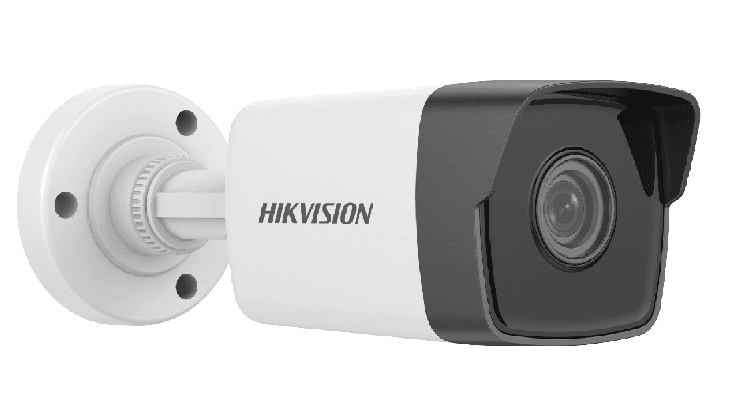 CAMERA IP Hikvision, bullet pt. interior | exterior, dist. IR 30 m, tip lentila fixa 4 mm, 5 Mpx, PoE, slot SD card, "DS-2CD1053G0-I4C"
