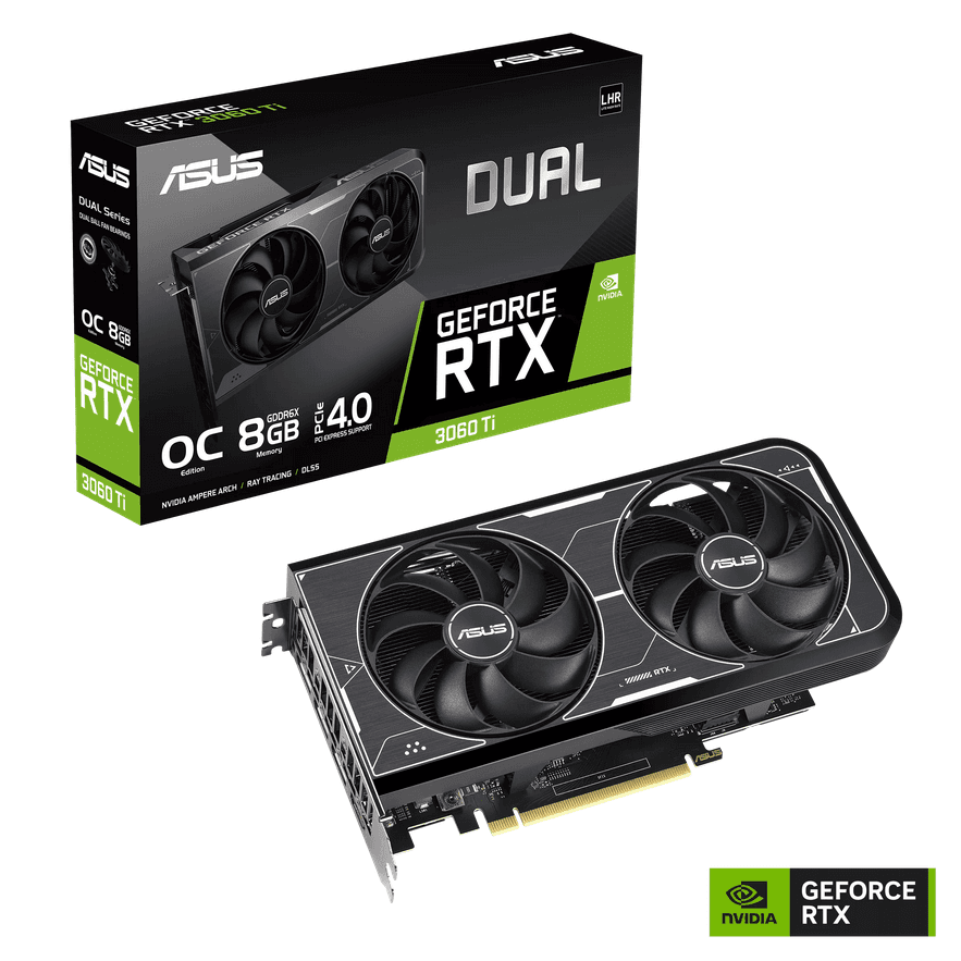 Asus GF Dual RTX 3060 Ti 8G OC "DUAL-3060TI-O8GD6X"