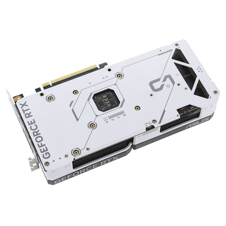 VGA Asus TUF RTX4070 OC 12G GAMING WHITE "DUAL-RTX4070-O12GW" — miniatură